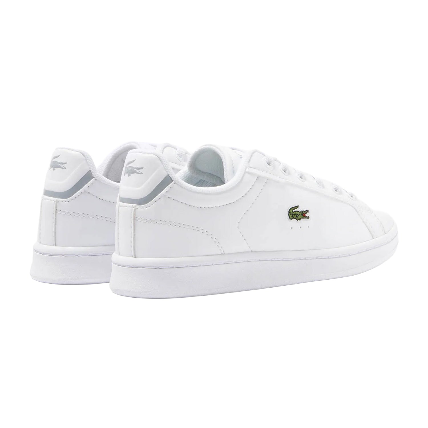 White - Back - Lacoste Childrens-Kids Carnaby Pro Trainers