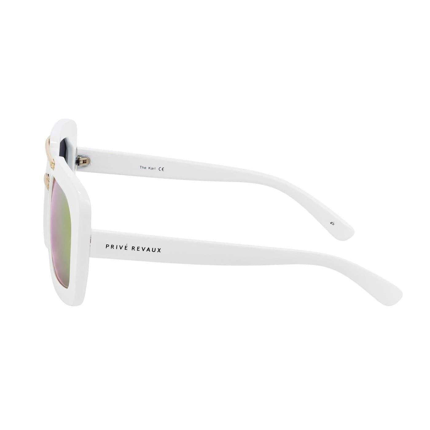 White - Back - Prive Revaux The Karl Sunglasses