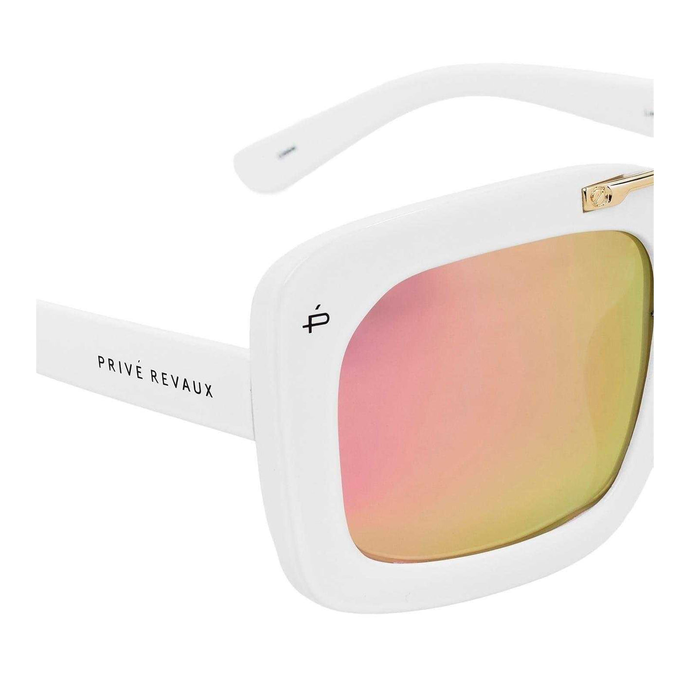 White - Side - Prive Revaux The Karl Sunglasses