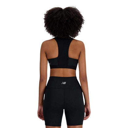 Black - Back - New Balance Womens-Ladies Sports Bra