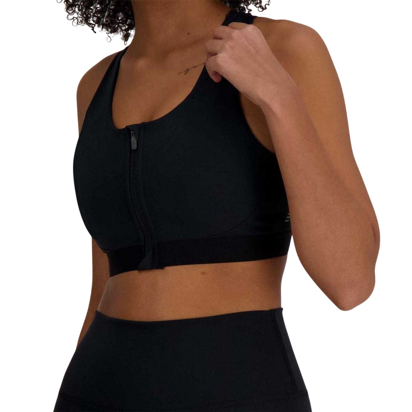 Black - Lifestyle - New Balance Womens-Ladies Sports Bra