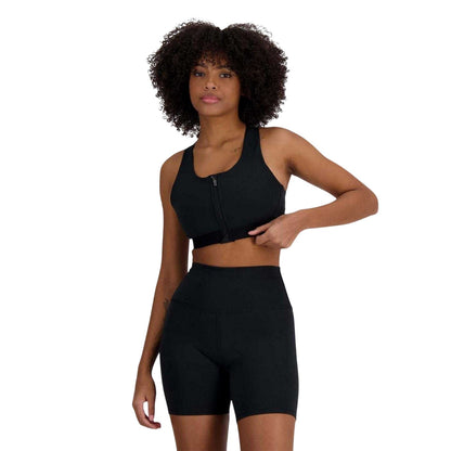 Black - Pack Shot - New Balance Womens-Ladies Sports Bra