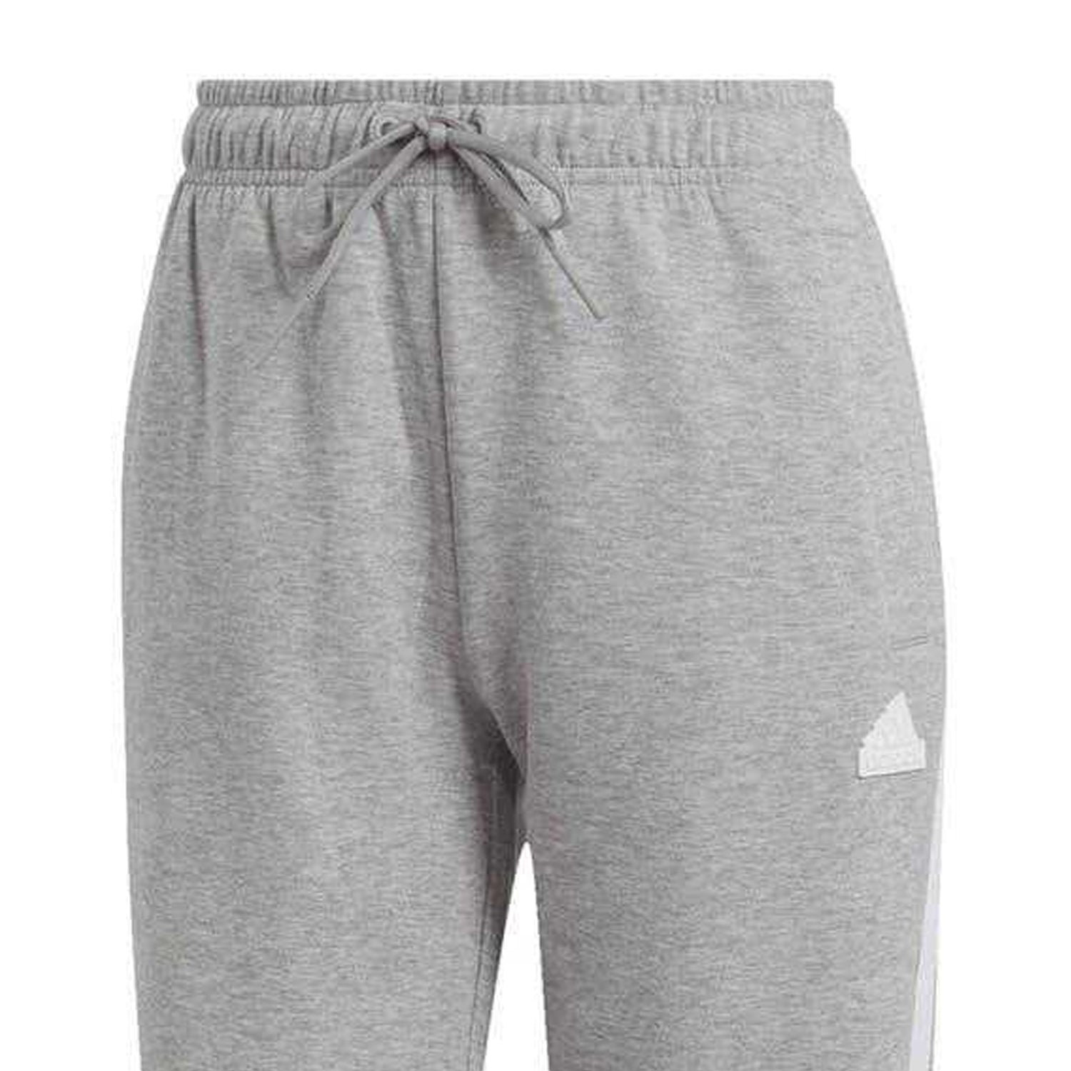 Medium Grey - Back - Adidas Womens-Ladies Future Icons 3 Stripes Tracksuit Bottoms