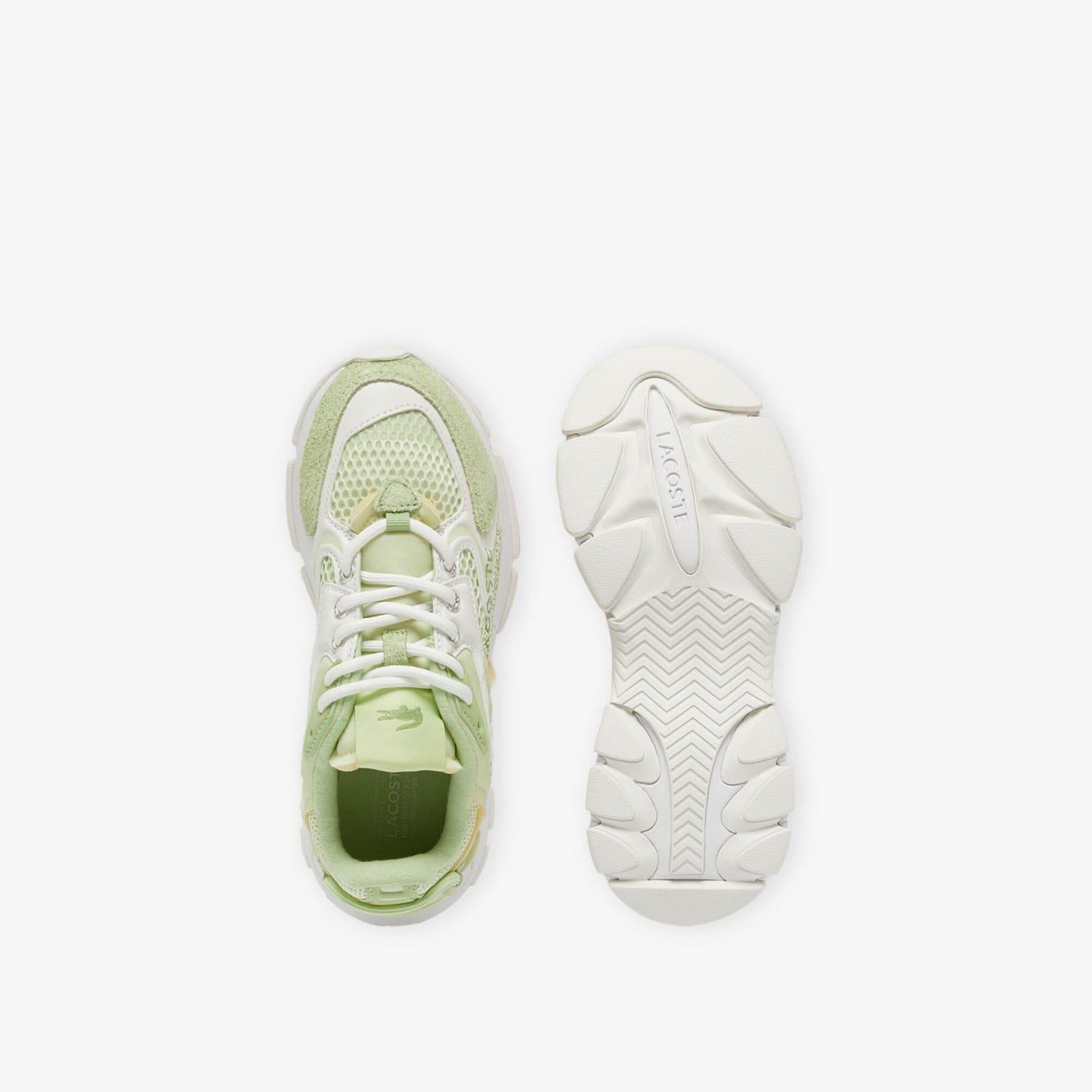 Green-White - Lifestyle - Lacoste Womens-Ladies L003 Neo Trainers