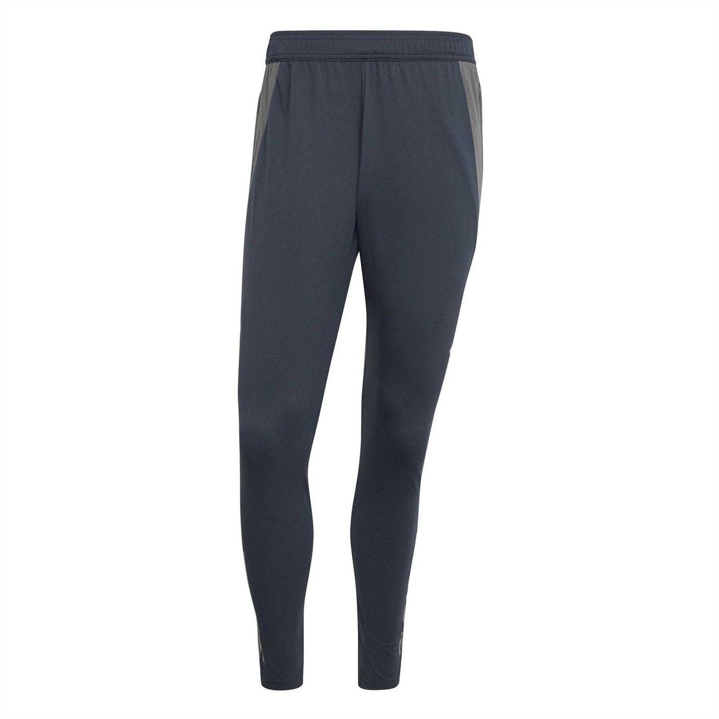 Dark Grey - Front - Adidas Mens Tiro Tapered Tracksuit Bottoms
