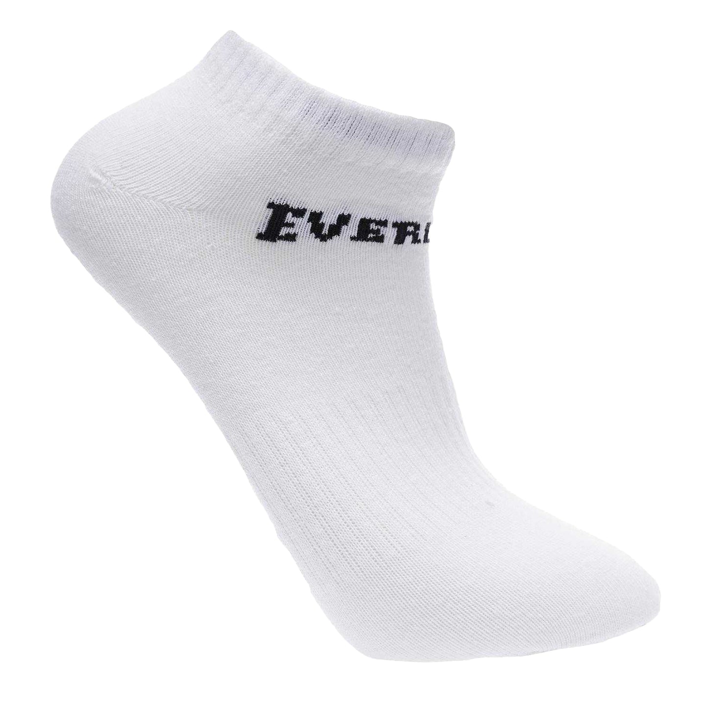 White - Back - Everlast Childrens-Kids Trainer Socks (Pack of 3)