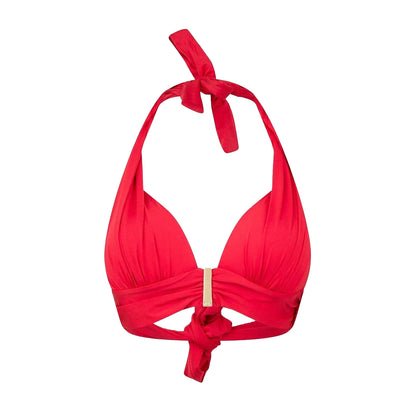 Red - Front - Biba Womens-Ladies Sophia Bikini Top