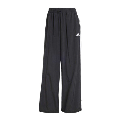Black-White - Front - Adidas Womens-Ladies Essentials Tracksuit Bottoms