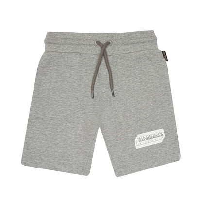 Grey - Front - Napapijri Childrens-Kids Kitik Shorts