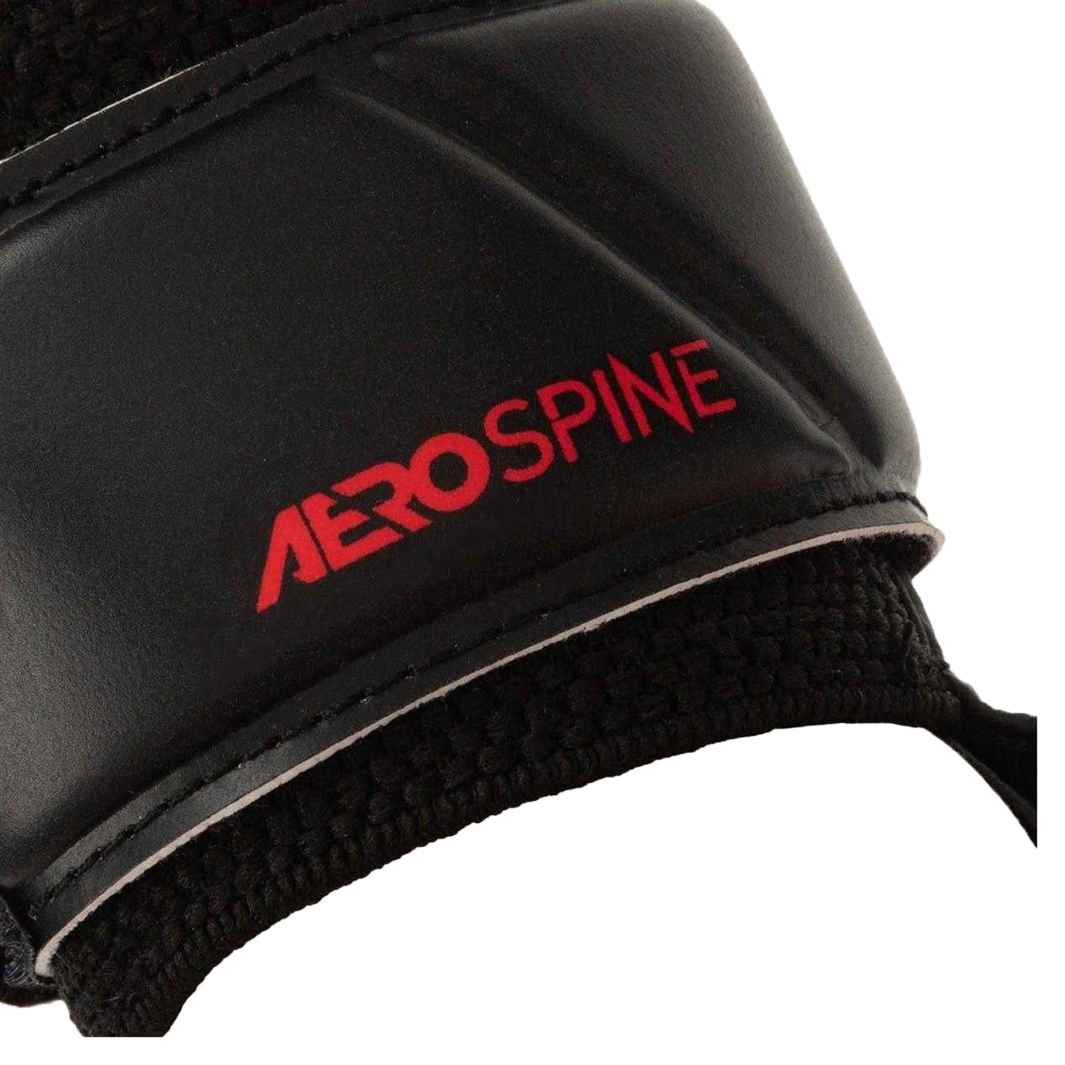 Black-Red - Side - Sondico Unisex Adult Aerospine Goalkeeper Gloves