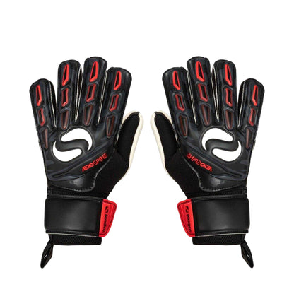 Black-Red - Front - Sondico Unisex Adult Aerospine Goalkeeper Gloves