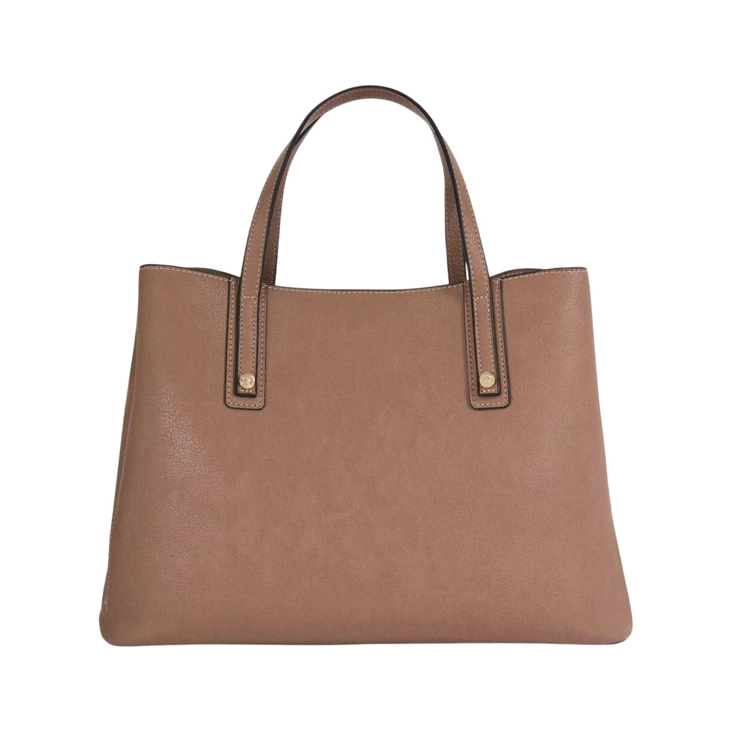 Taupe - Back - Dune London Womens-Ladies Dorieo Everyday Tote Bag