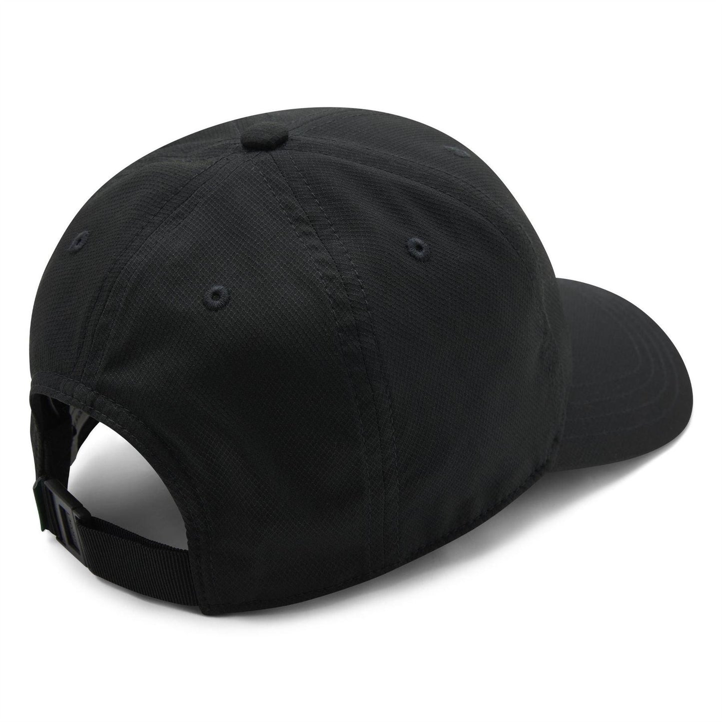 Black - Back - Lacoste Childrens-Kids Logo Dobby Baseball Cap