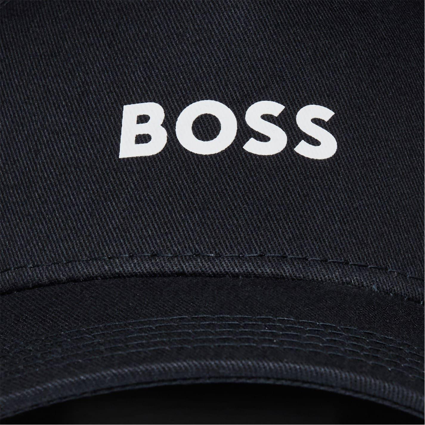 Navy - Side - Boss Unisex Adult Seth Embroidered Logo Baseball Cap