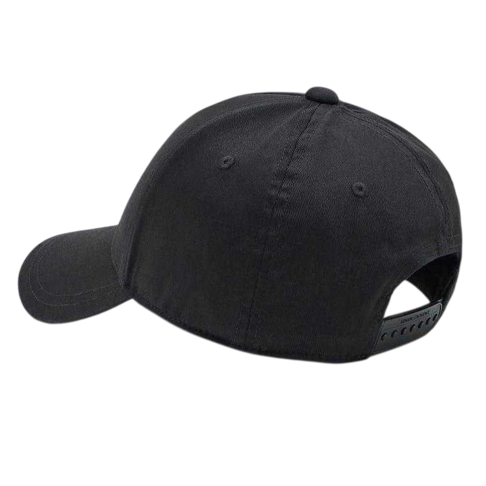 Black - Back - Armani Exchange Mens Logo Snapback Cap