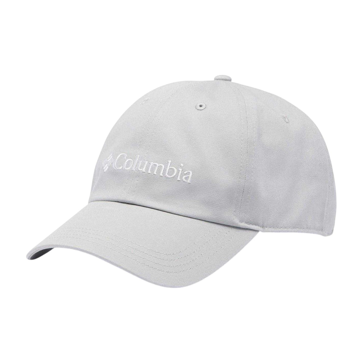 Grey - Front - Columbia Provis Embroidered Logo Cotton Baseball Cap