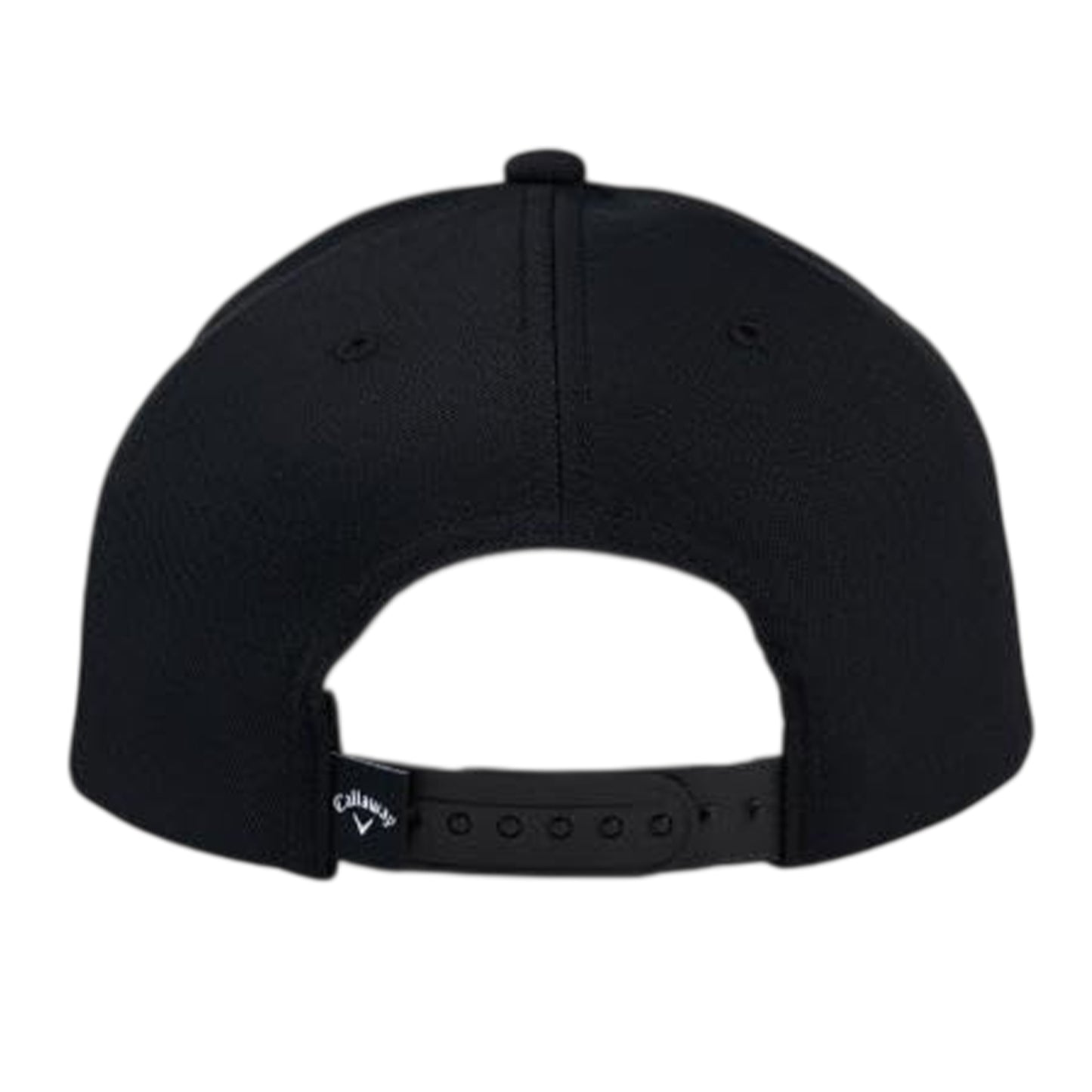 Black - Back - Callaway Mens Nuked Logo Cotton Logo Baseball Cap