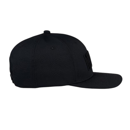 Black - Lifestyle - Callaway Mens Nuked Logo Cotton Logo Baseball Cap