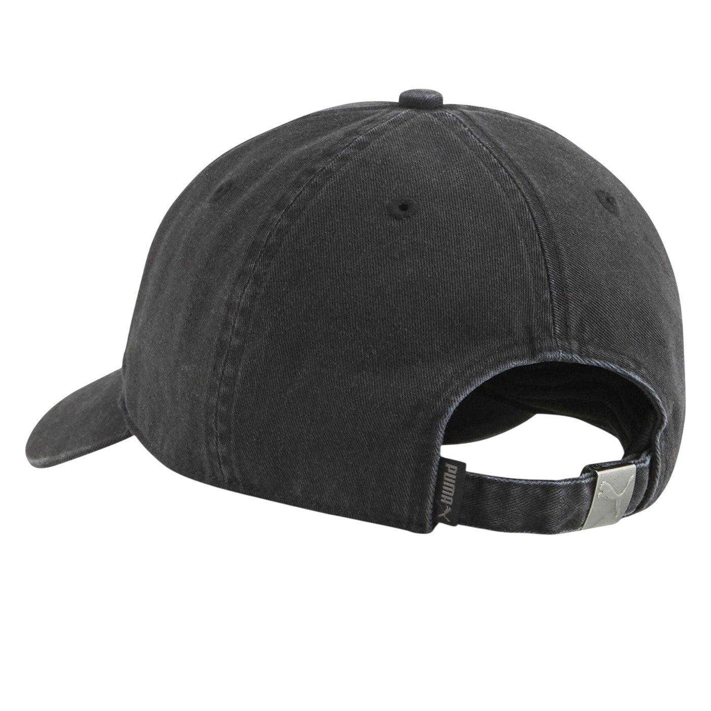 Puma Black - Back - Puma Unisex Adult Premium Essential Classic Logo Baseball Cap