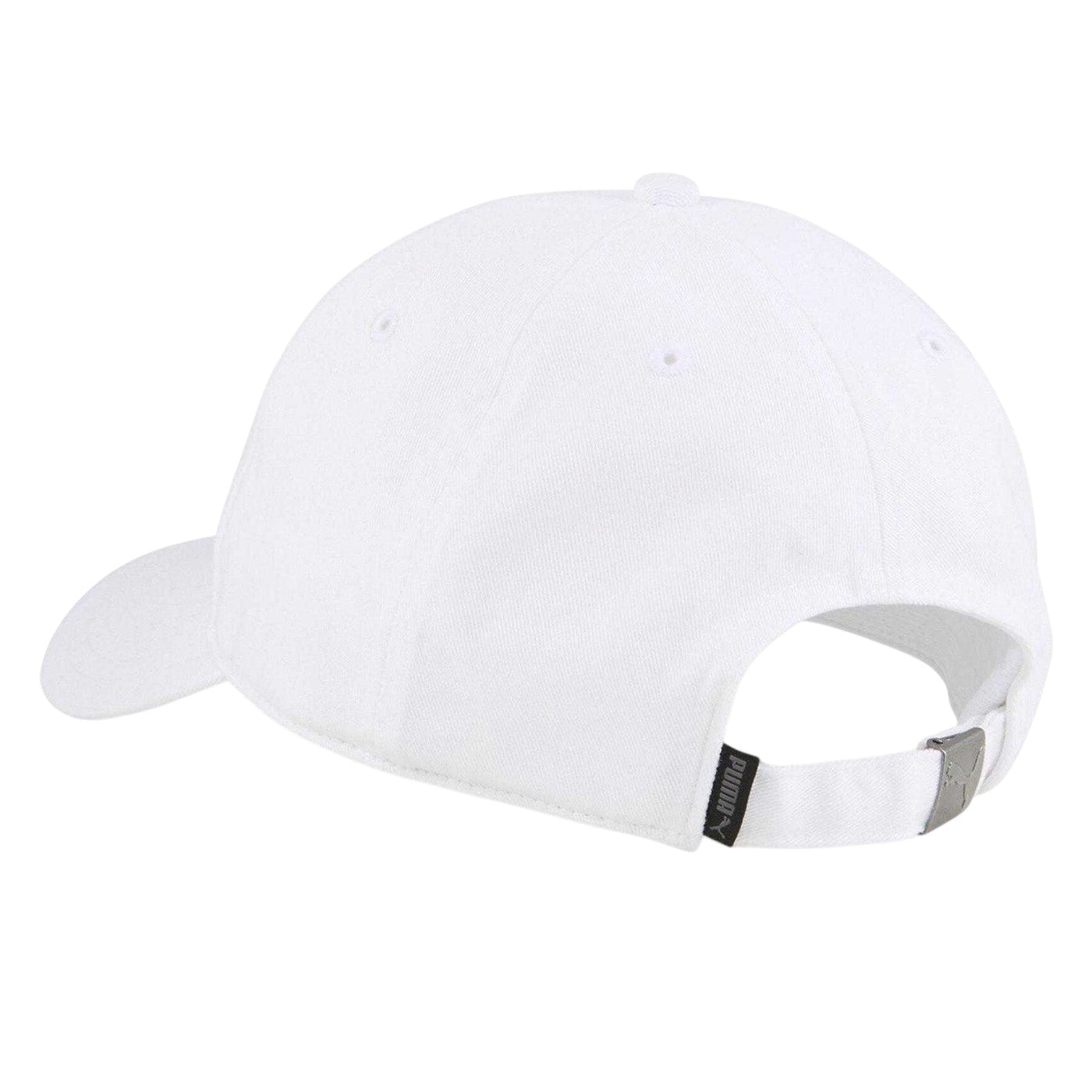 Puma White - Back - Puma Unisex Adult Premium Essential Classic Logo Baseball Cap
