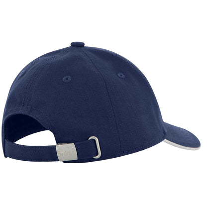 Navy - Back - Boss Childrens-Kids Logo Cotton Baseball Cap