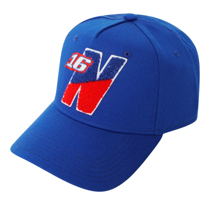 Royal Blue - Front - Societe Noir Mens Logo Snapback Cap