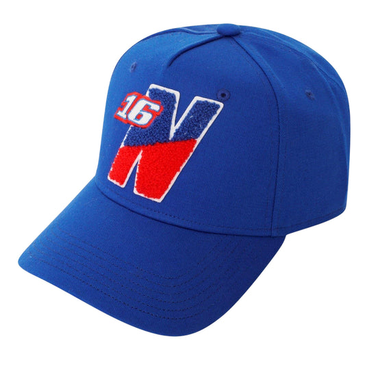 Royal Blue - Front - Societe Noir Mens Logo Snapback Cap