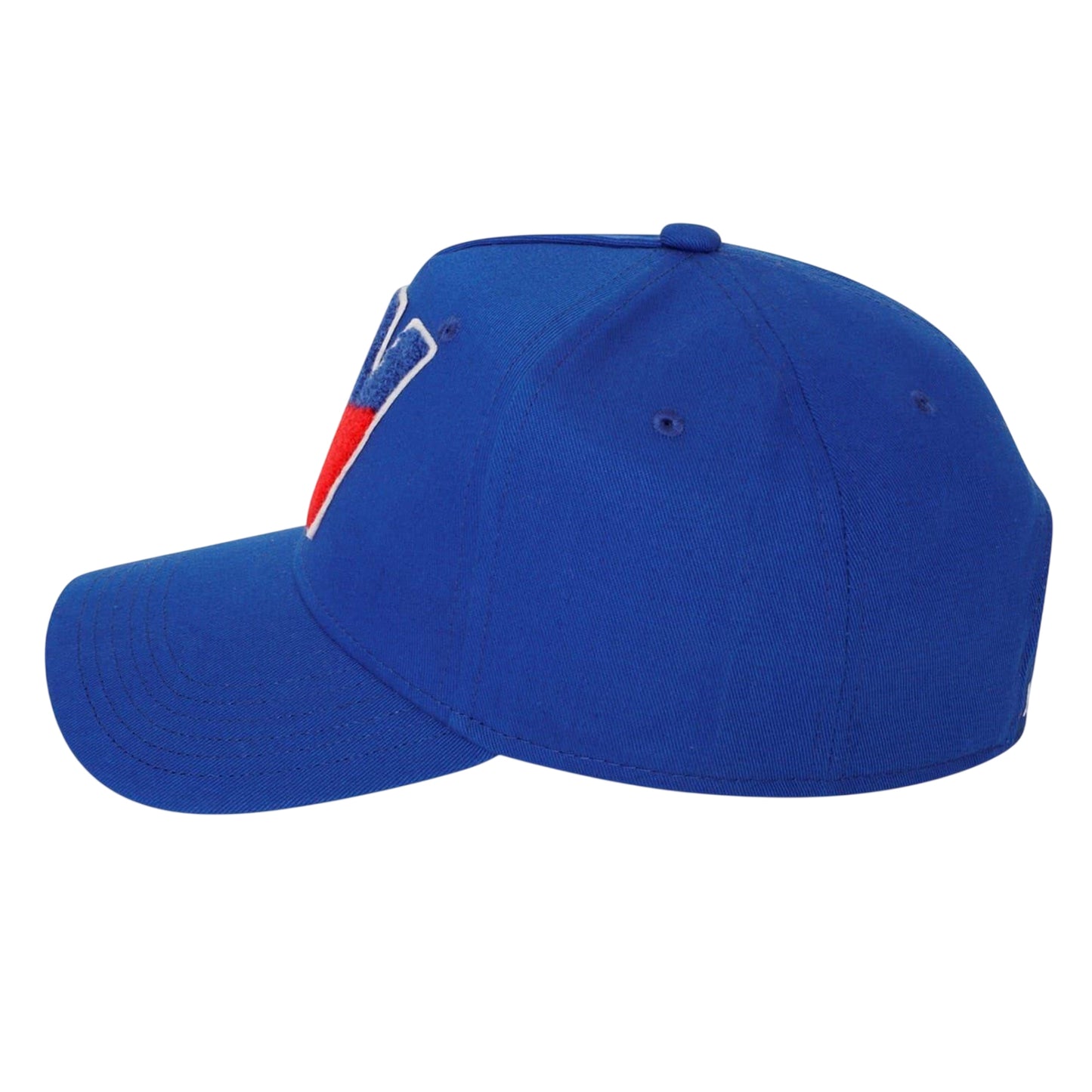 Royal Blue - Side - Societe Noir Mens Logo Snapback Cap