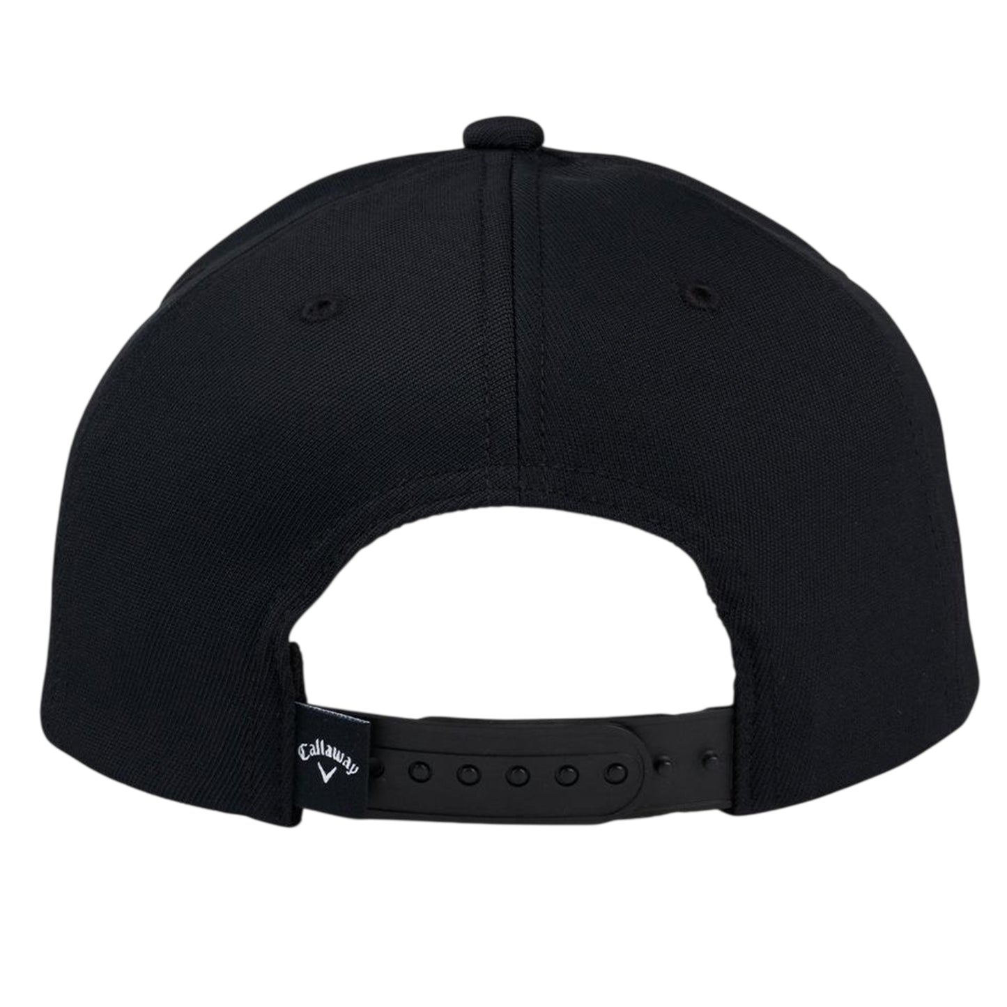 Black - Back - Callaway Mens Sendit Raised Lettering Sport Baseball Cap