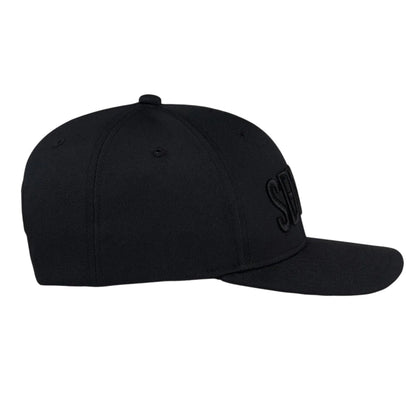 Black - Lifestyle - Callaway Mens Sendit Raised Lettering Sport Baseball Cap