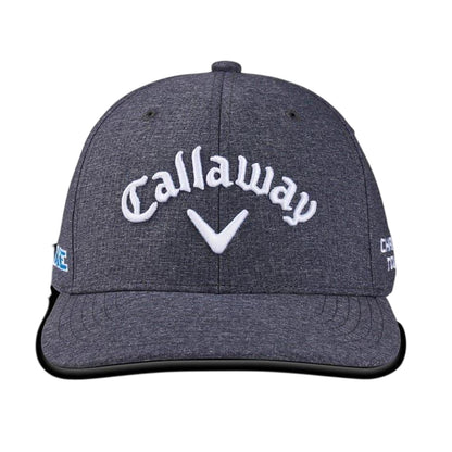 Grey-White - Front - Callaway Mens Embroidered Logo Curved Peak Baseball Cap
