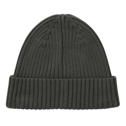 Pewter - Back - Tommy Jeans Unisex Adult Core Logo Knitted Beanie