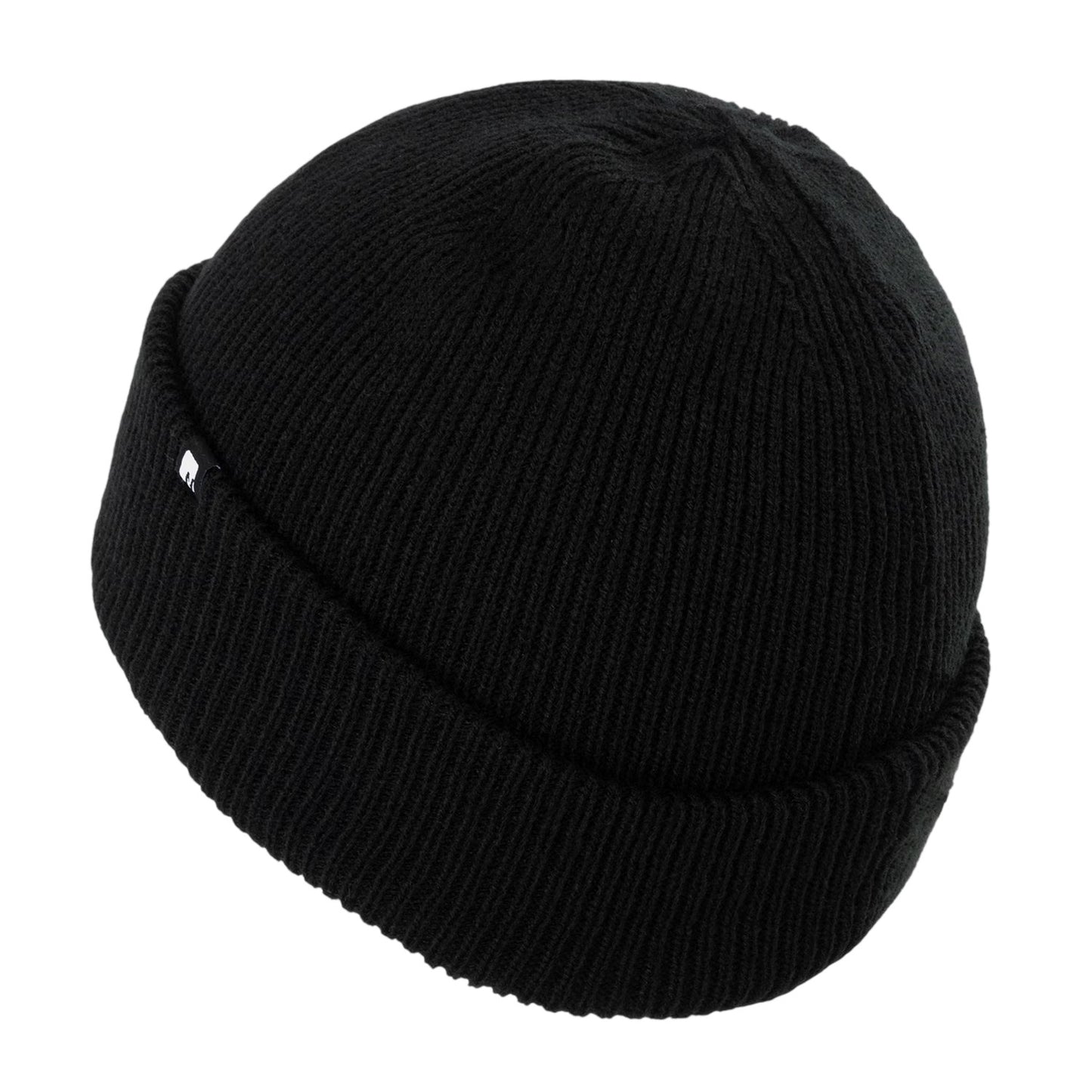 Black - Lifestyle - Nevica Mens Meribel Logo Ribbed Beanie