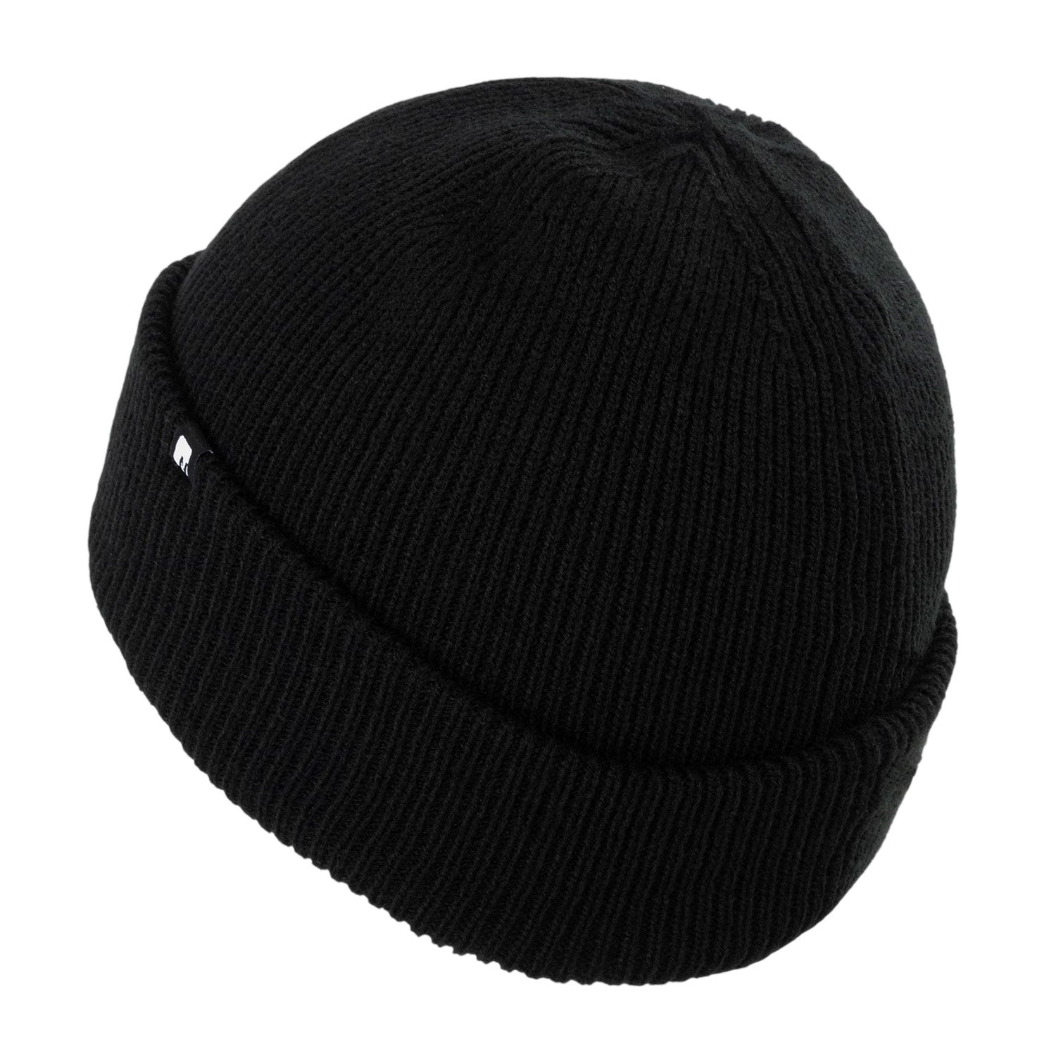 Black - Lifestyle - Nevica Mens Meribel Logo Ribbed Beanie
