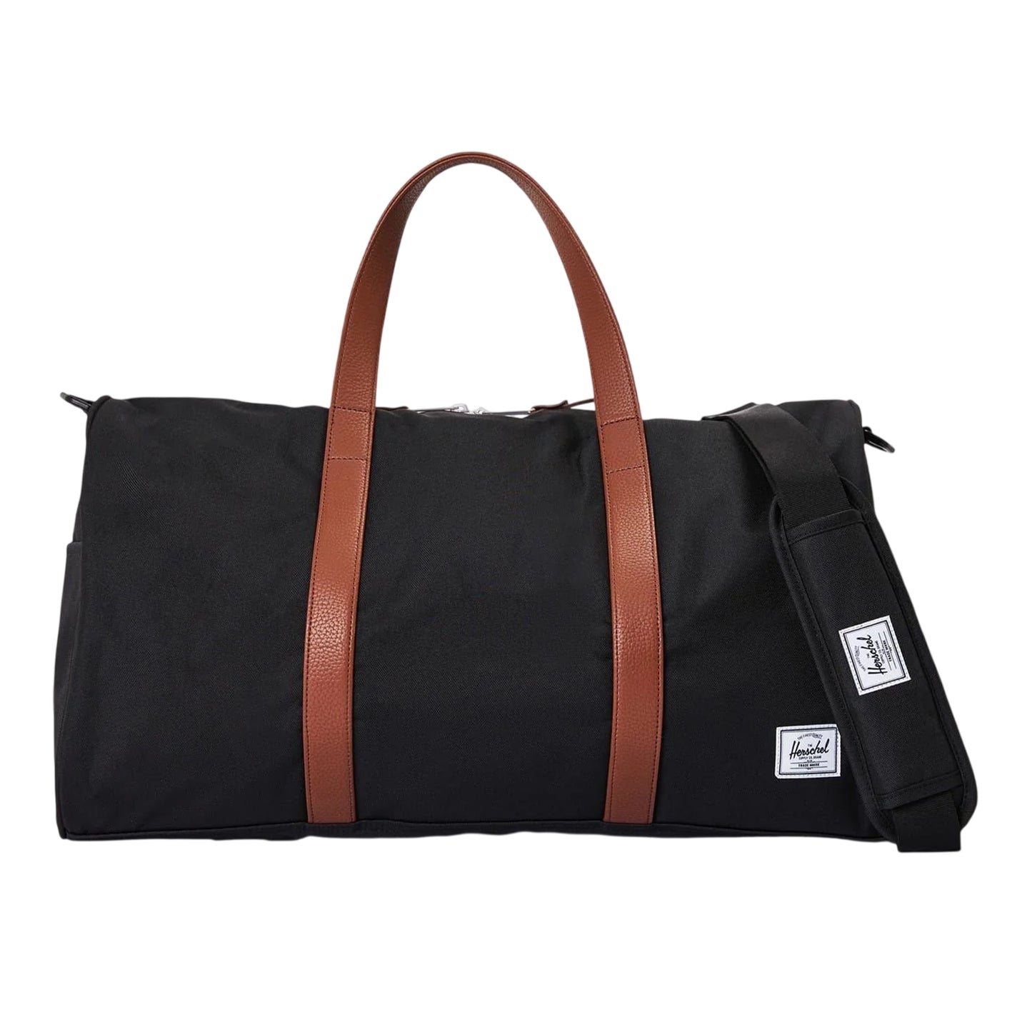 Black-Tan - Front - Herschel Two Tone Travel 43L Duffle Bag