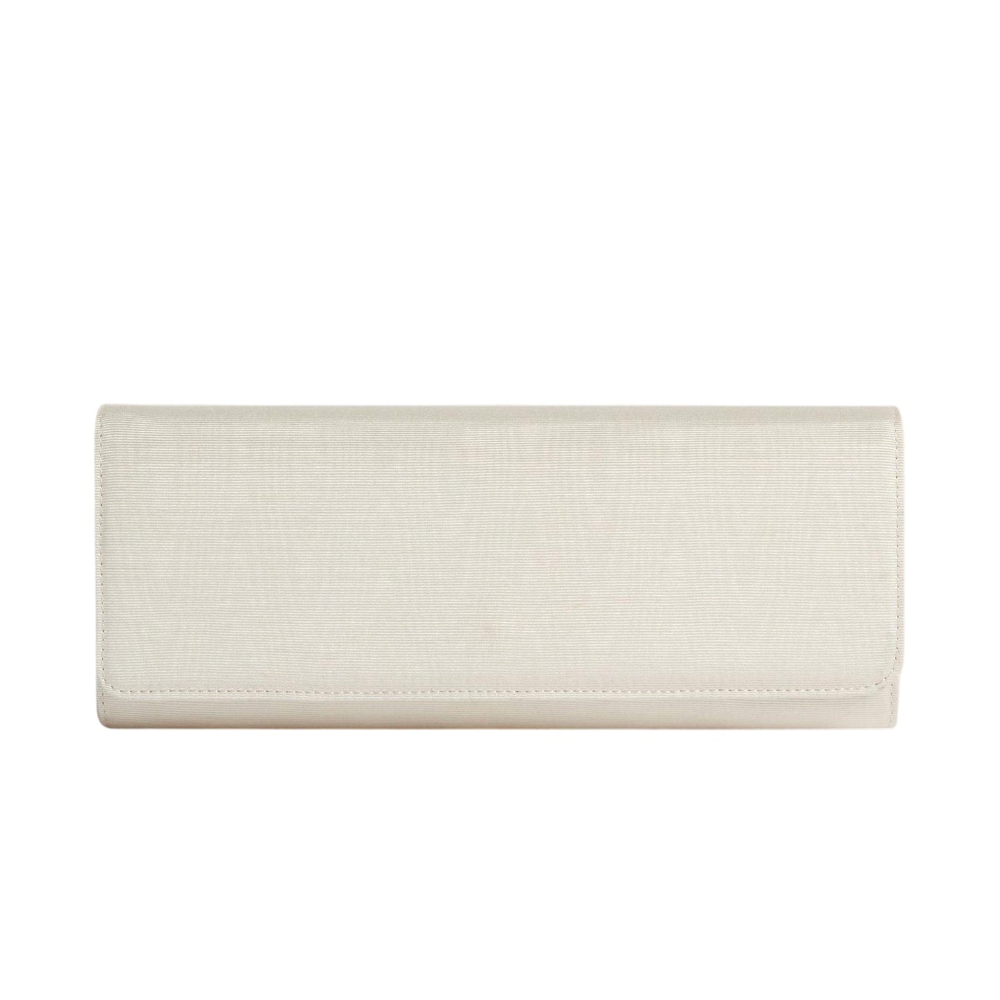 Ivory - Back - Ted Baker Logo Clutch Bag