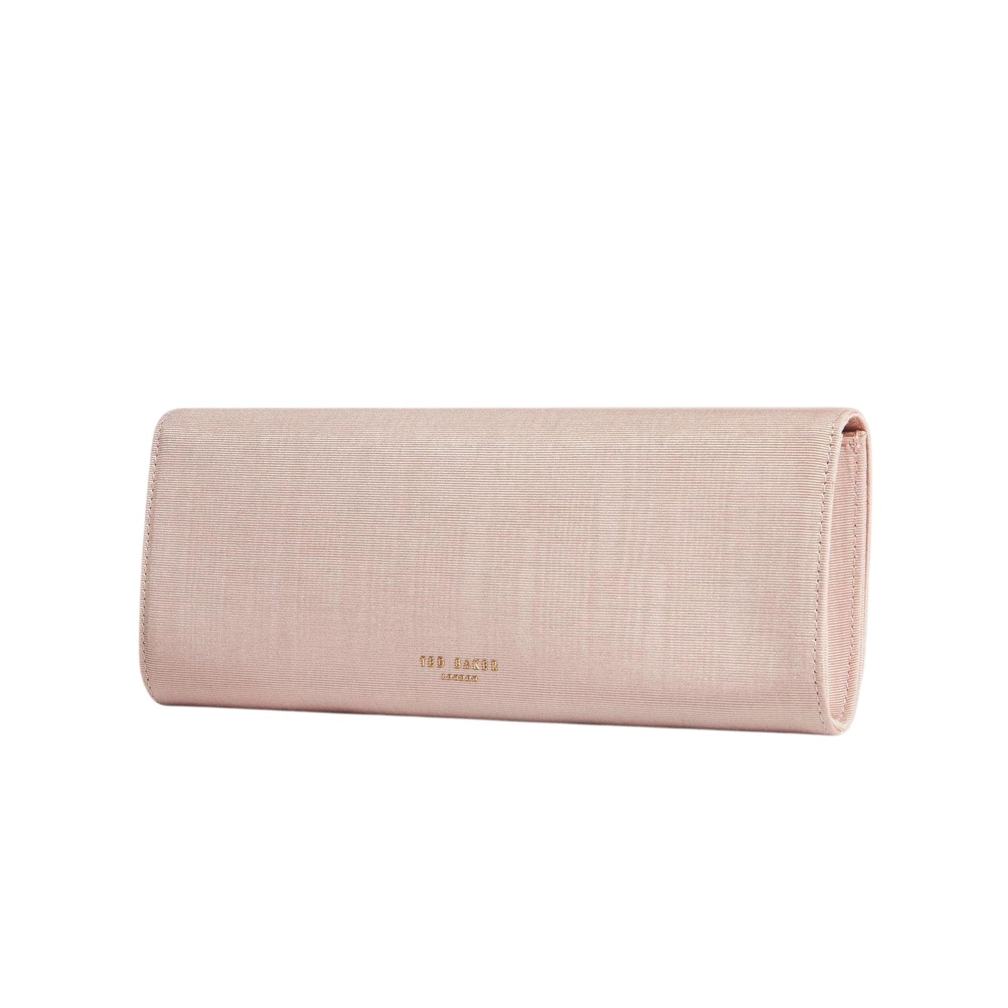 Light Pink - Front - Ted Baker Logo Clutch Bag