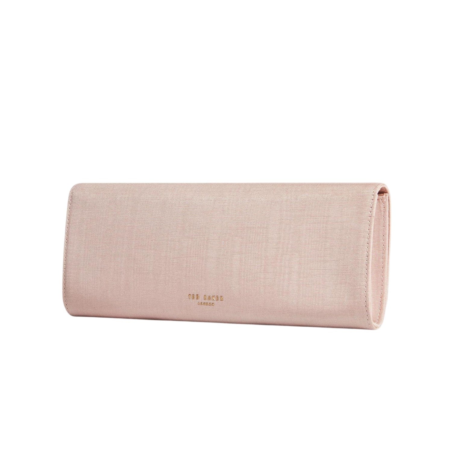 Light Pink - Front - Ted Baker Logo Clutch Bag