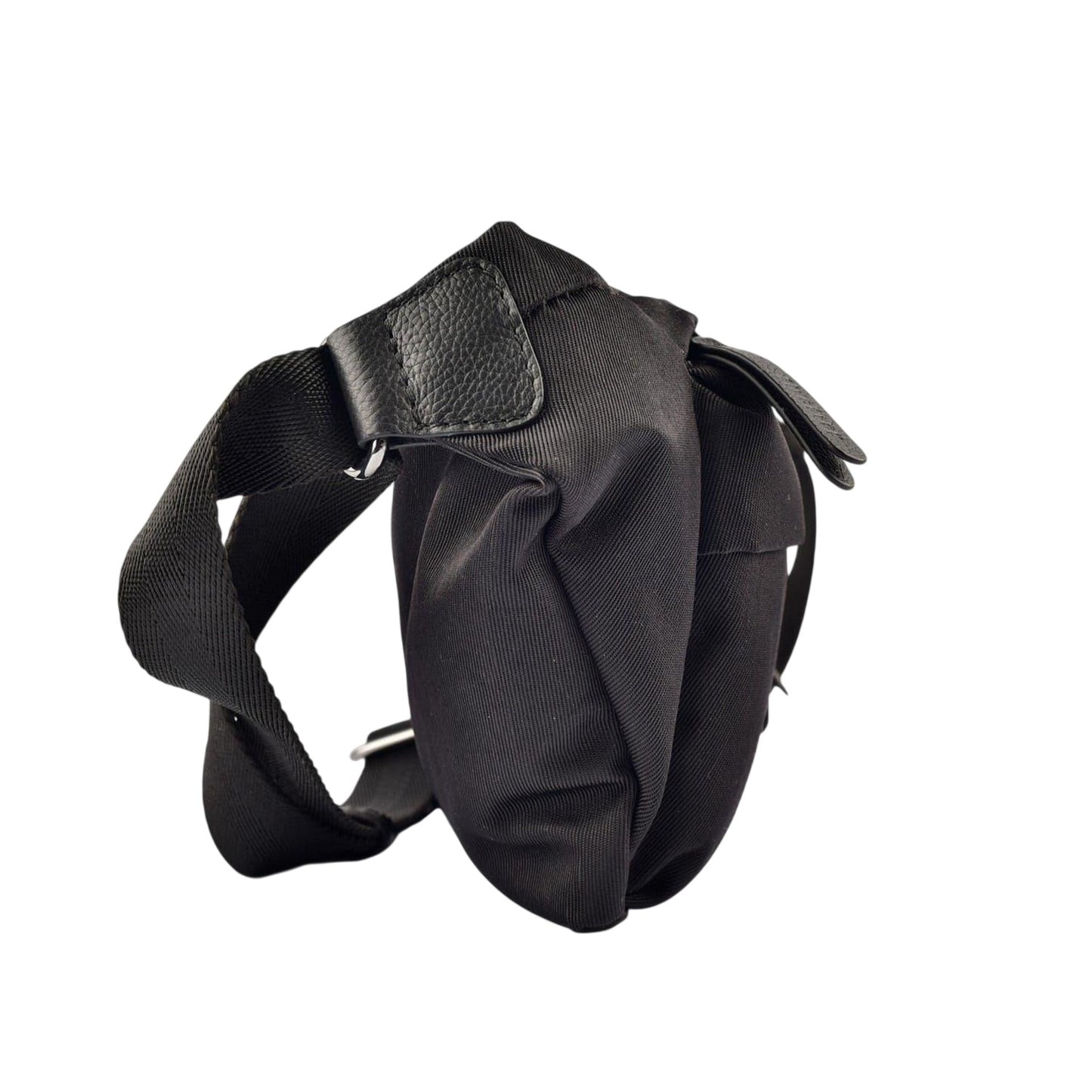 Black - Lifestyle - Firetrap Leather Accents Casual Waist Bag