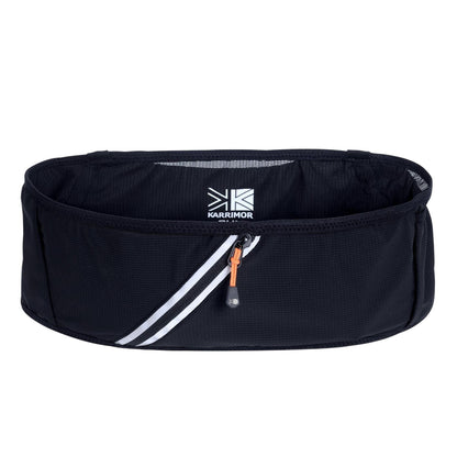 Black-Orange - Front - Karrimor Unisex Adult Scout Running Belt