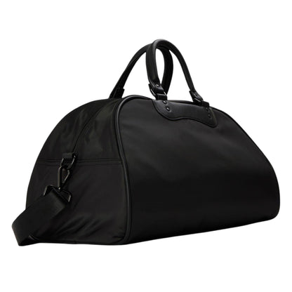 Black - Back - Diesel Logo Duffle Bag