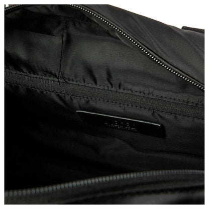 Black - Side - Diesel Logo Duffle Bag