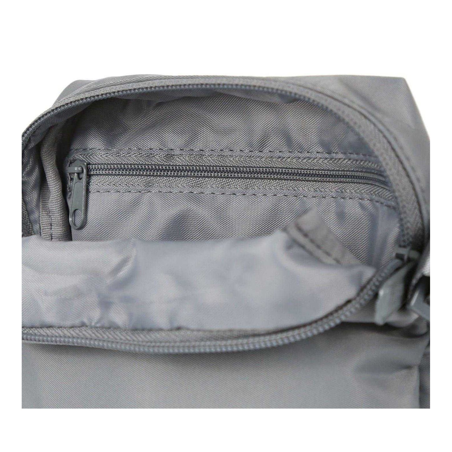 Charcoal - Side - Spiral Rectangle Crossbody Bag