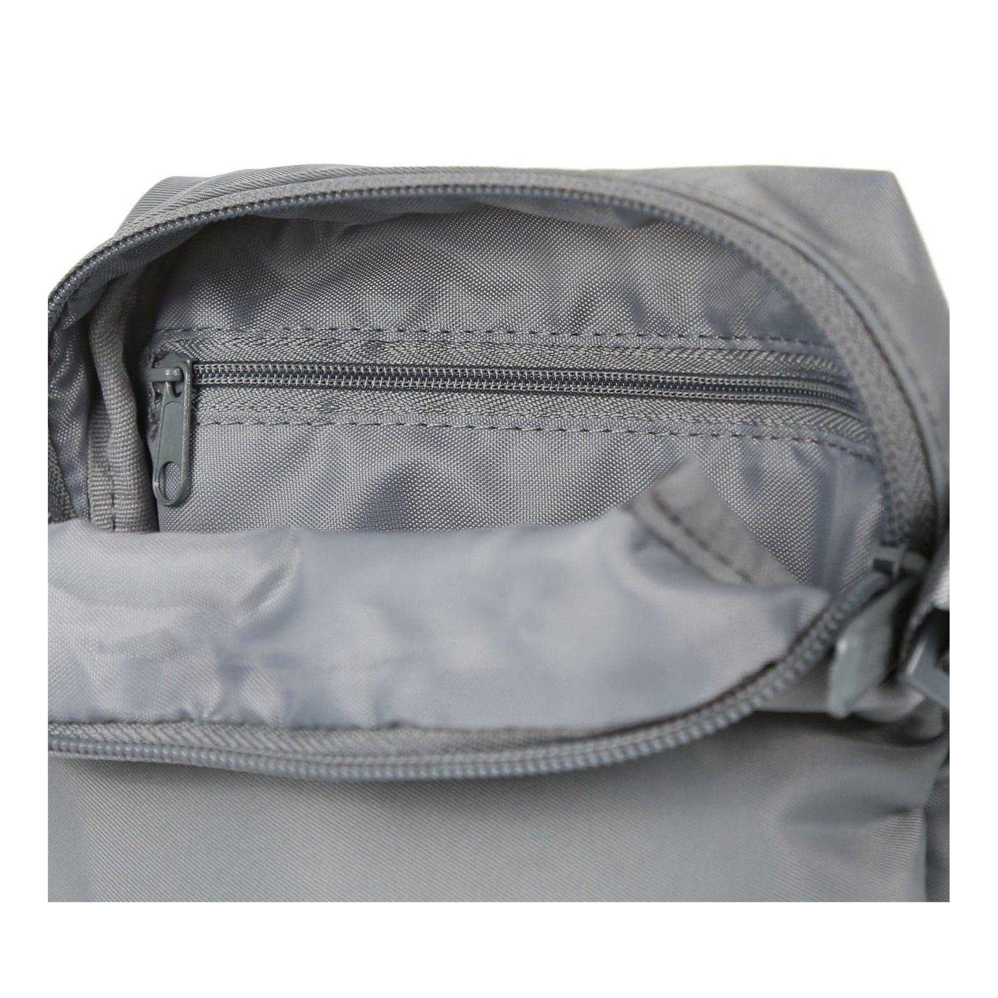 Charcoal - Side - Spiral Rectangle Crossbody Bag