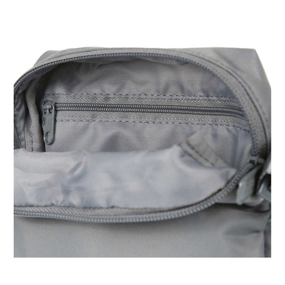 Charcoal - Side - Spiral Rectangle Crossbody Bag