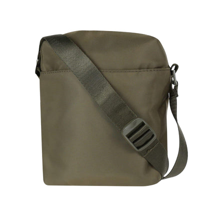 Olive - Back - Spiral Rectangle Crossbody Bag