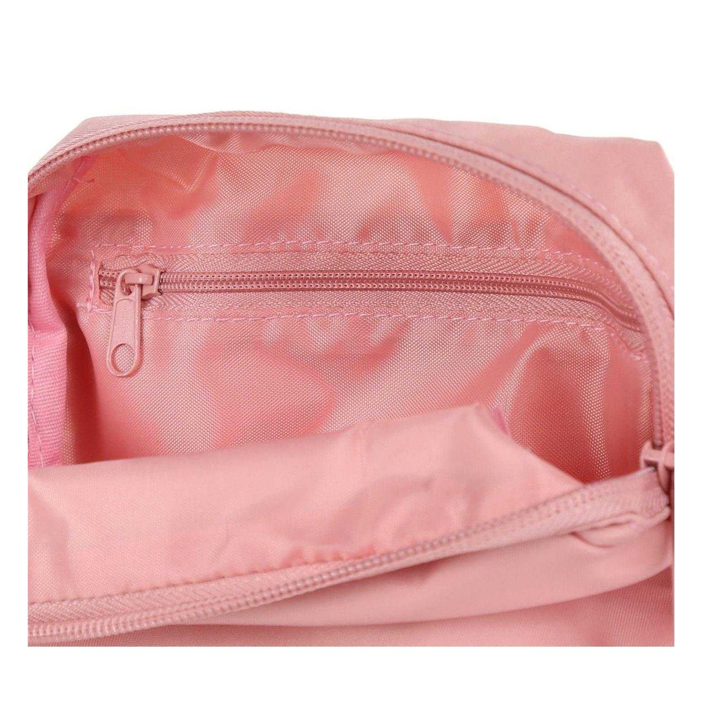 Pink - Side - Spiral Rectangle Crossbody Bag