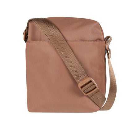 Sand - Back - Spiral Rectangle Crossbody Bag
