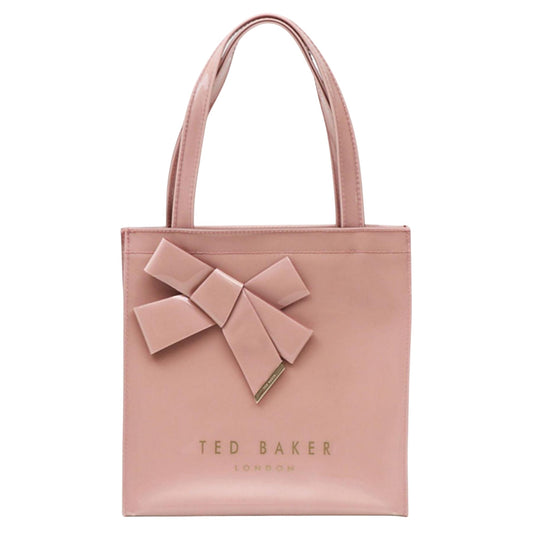 Coral Print - Front - Ted Baker Bow Everyday Tote Bag