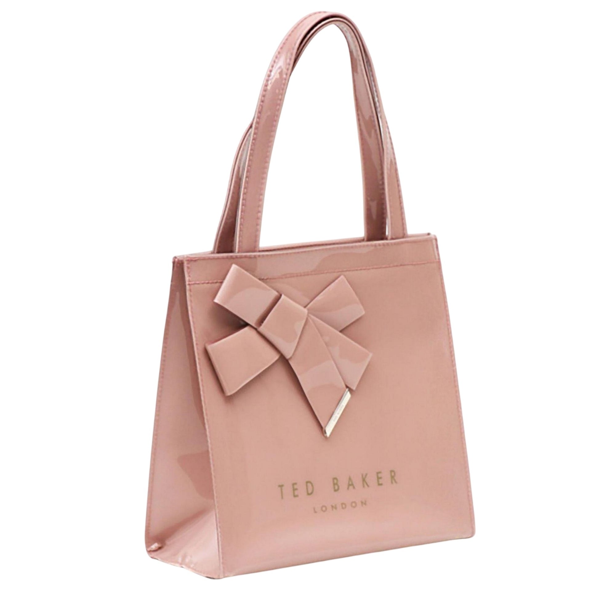 Coral Print - Back - Ted Baker Bow Everyday Tote Bag